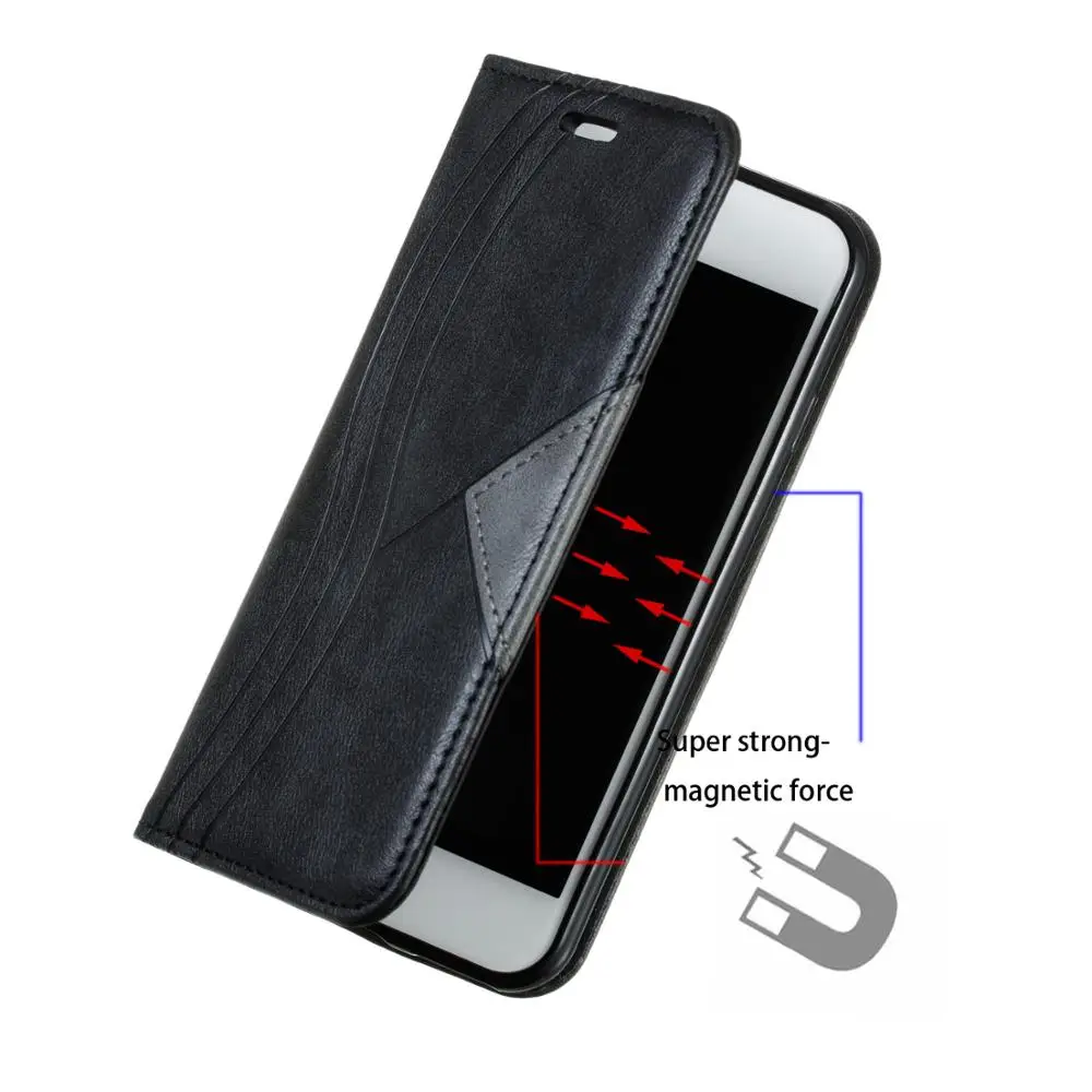 Кожаный чехол с откидной крышкой для Xiaomi Redmi Note 8 T магнитный Бумажник телефона Pro 8A