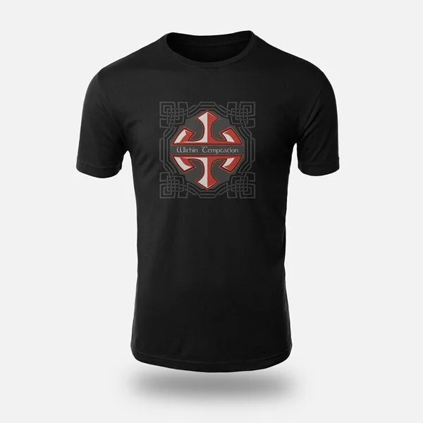 

Men's T-shirt Within Temptation Gothic Metal Band Color Black