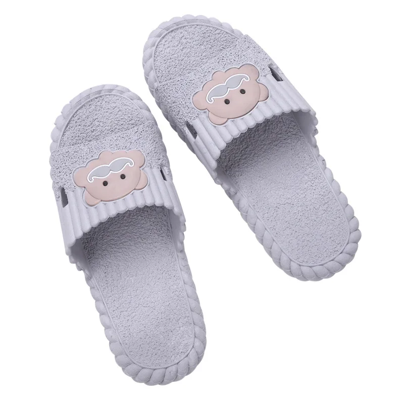 

Men Women Slippers Summer Fashion Foot Massage Indoor Outdoor Flip Flops Non-slip Lady shoes Beach bathroom slipper gh78