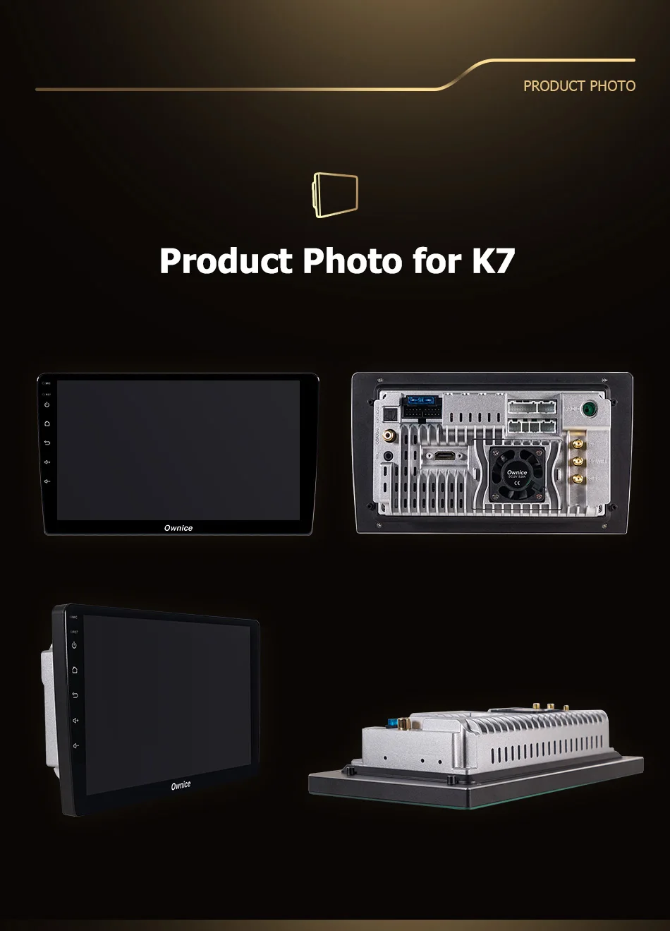 Автомагнитола K7 Ownice мультимедийный проигрыватель 6 ГБ + 128 Гб Android 10 0 4G LTE