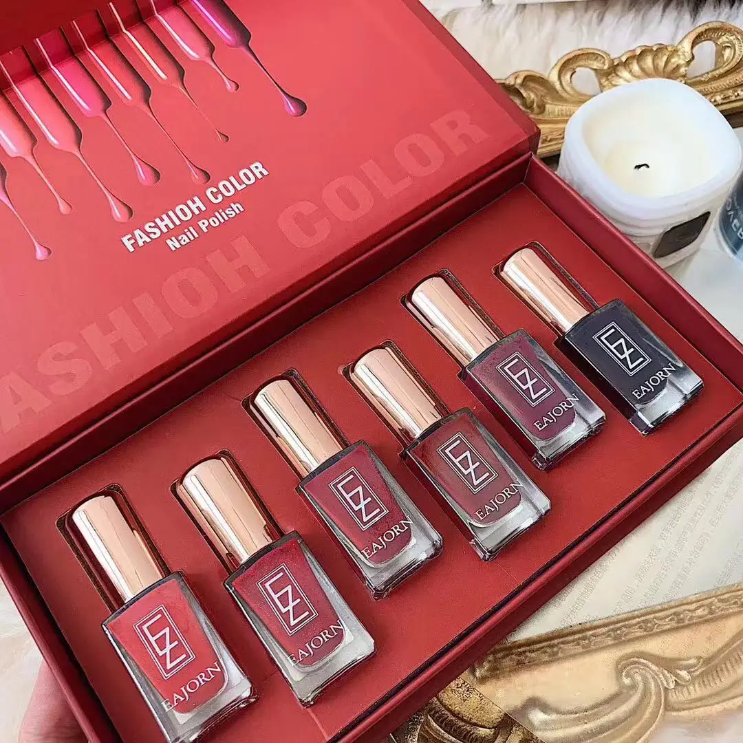 6 шт./компл. Гель лак для ногтей маникюрный набор гибридный Tearable Лаки Перманентный