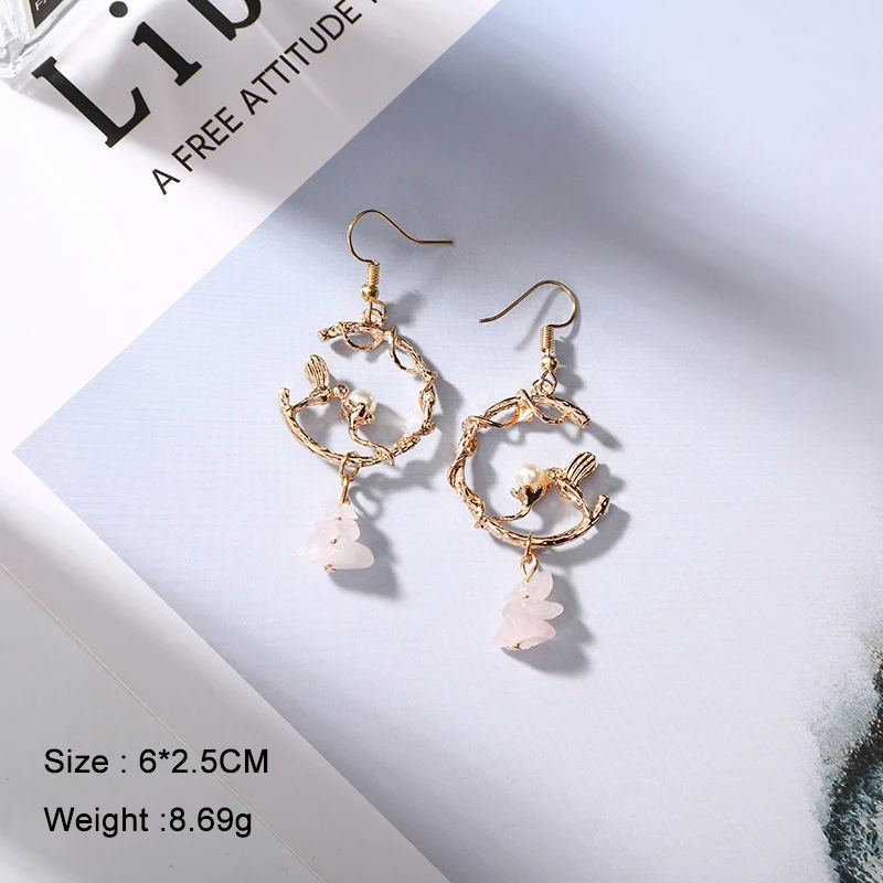 Женские повседневные Простые Стильные Ювелирные изделия среднего размера для