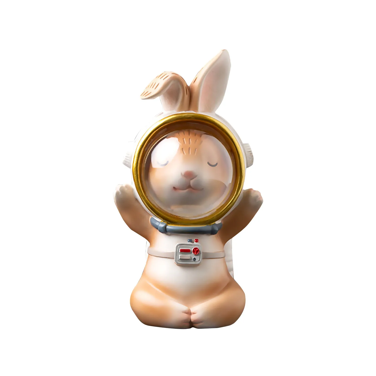 

Kawaii Easter Space Astronaut Bunny Desktop Decoration Creative Holiday Gift Desktop Small Decoration Room Layout Juguetes Fidge