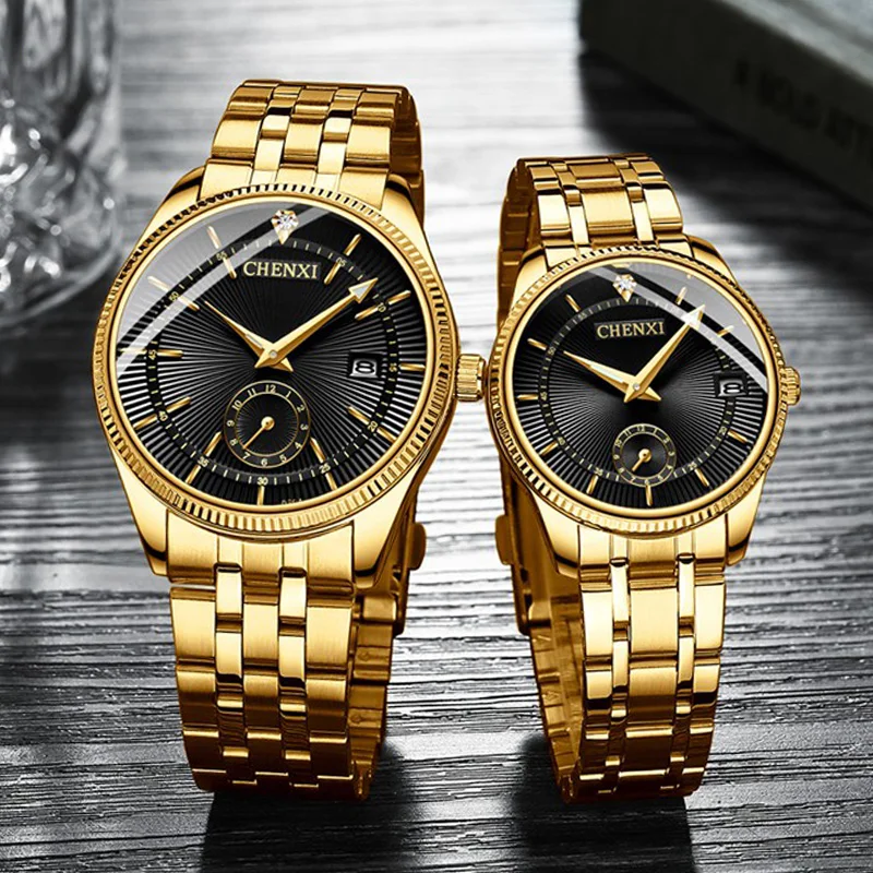 Часы наручные CHENXI мужские/женские роскошные брендовые водонепроницаемые