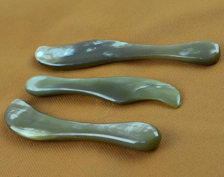 Массажный скребок для иглоукалывания из натурального нефрита лица против морщин