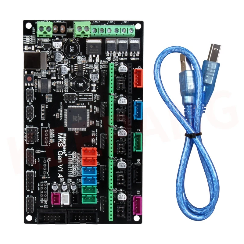 Плата контроллера для 3D принтера MKS Gen V1.4 материнская плата Mega 2560 R3 RepRap Ramps1.4