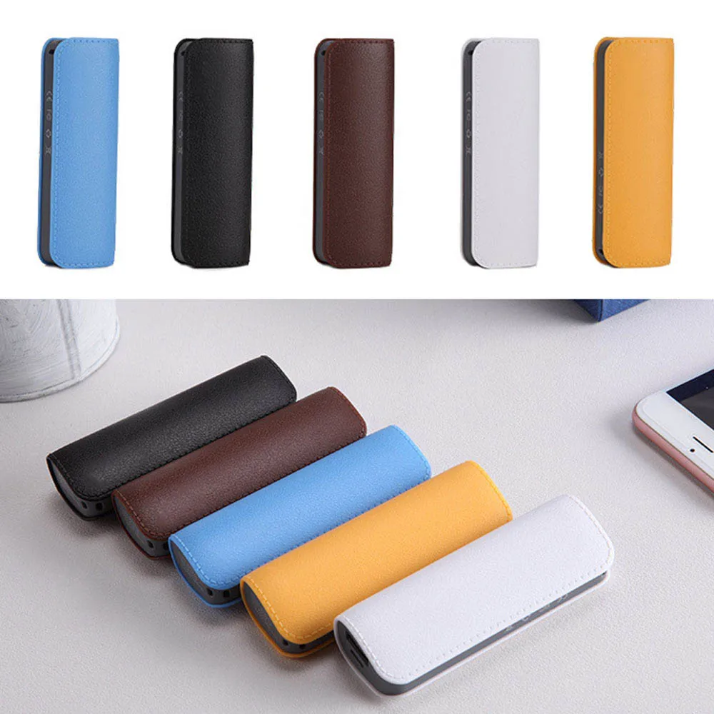 CASEIER Mini 2600 мАч портативный внешний аккумулятор USB зарядное устройство тонкий для