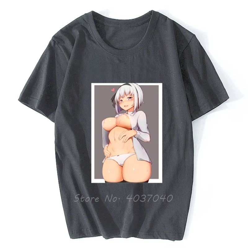Летние модные 3d-футболки для мужчин Himiko Waifu забавная футболка Lewd с аниме девушкой