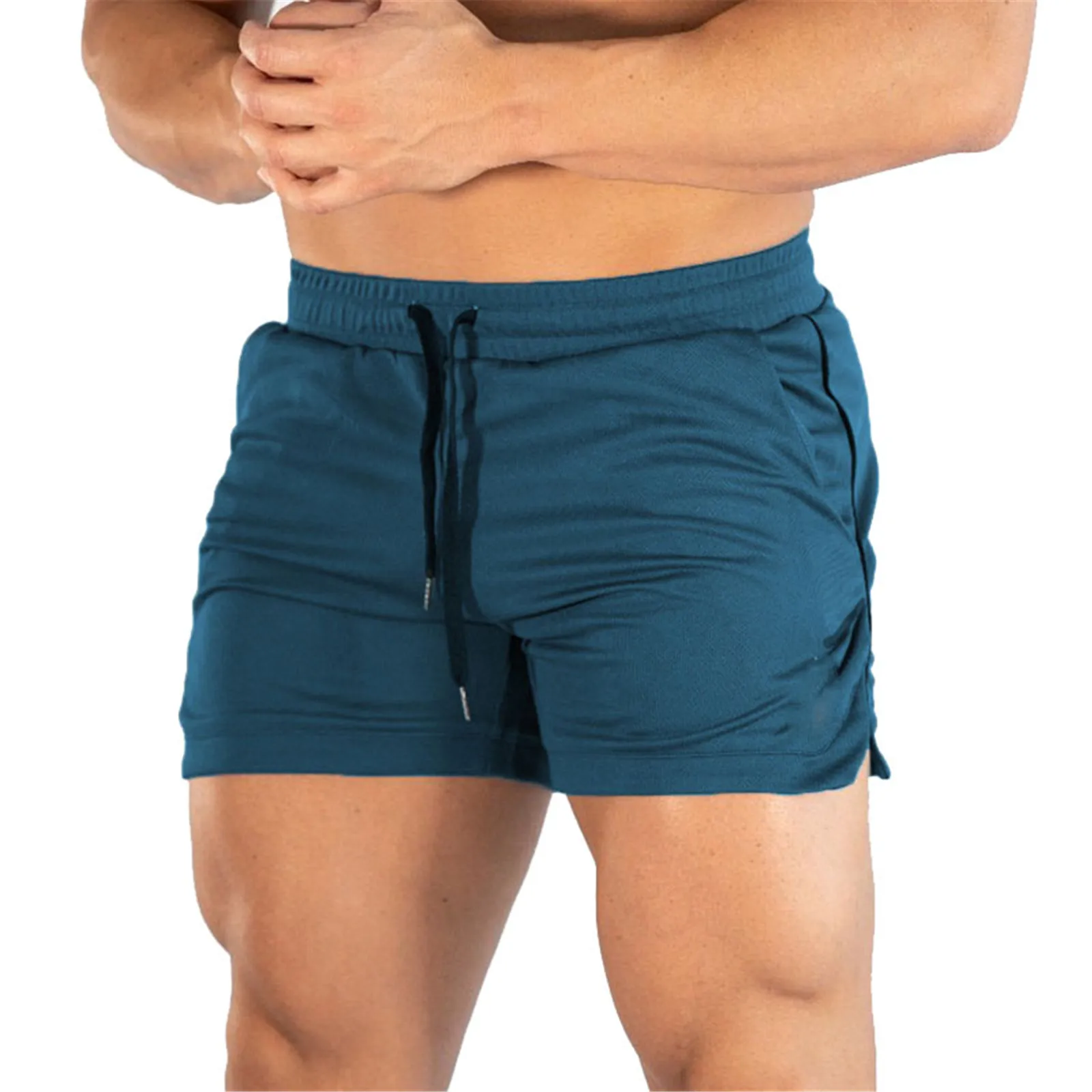 

Men Summer Beach Shorts Running Quick Drying Breathable Sport Workout Casual Sweat Pants -MX8