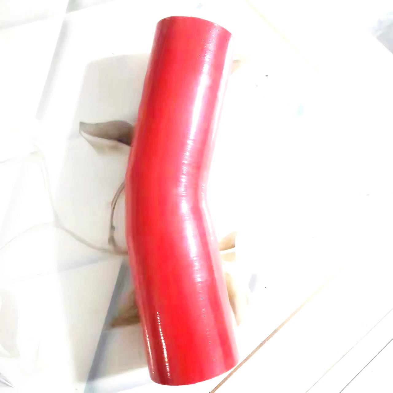 Силиконовый шланг 15 изгибов id70/76 мм длиной 150