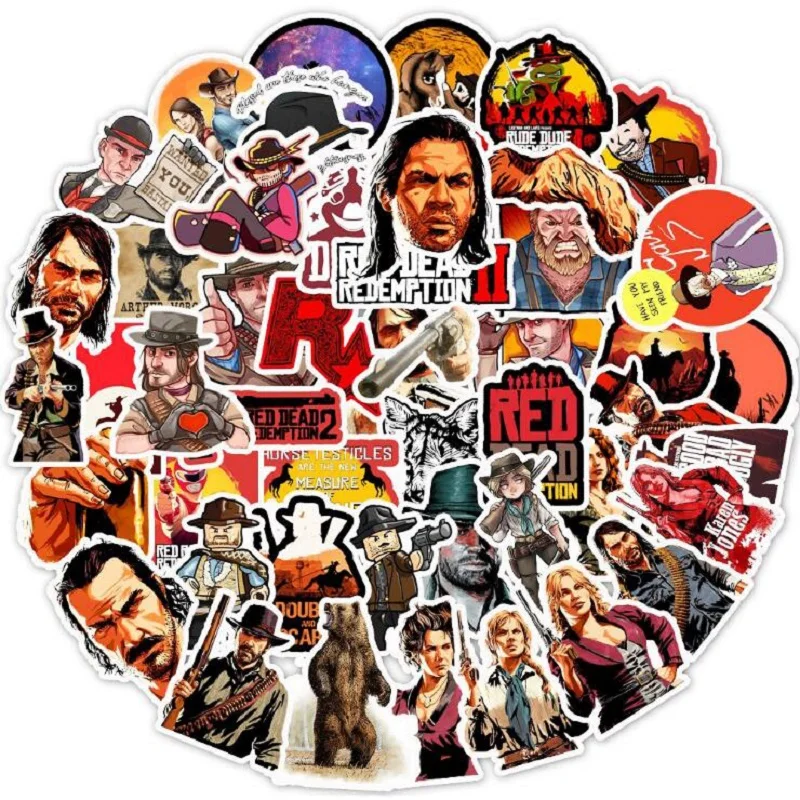 50 шт. дикие большие Дартс граффити наклейки DIY чемодан компьютер телефон