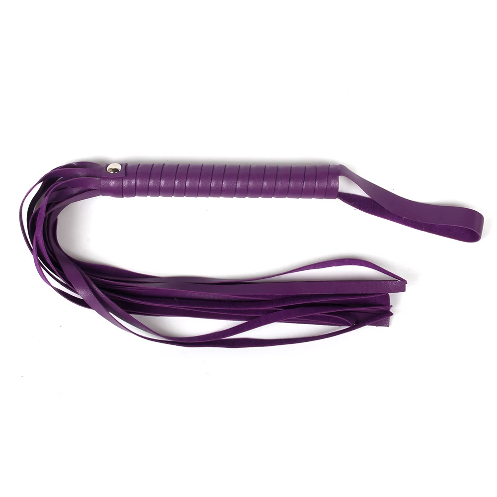 Фетиш порка Сексуальная Связывание Flogger кожа хлыст шлепки кисточкой