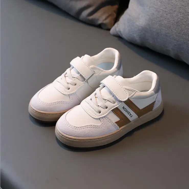 

Autumn Three colors New style soft sole boys and girls low-top casual breathable student sports shoes size 24-37