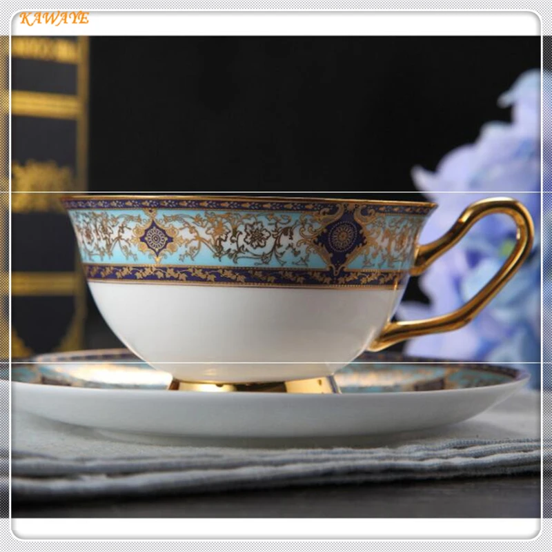 1 Набор Высококачественная Европейская керамическая кофейная чашка блюдце