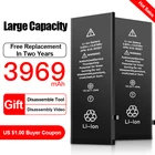 Аккумулятор для телефона большой емкости для Apple 5 S SE 6 S 7 8 Plus 10 X Xr Xs Max, 2021