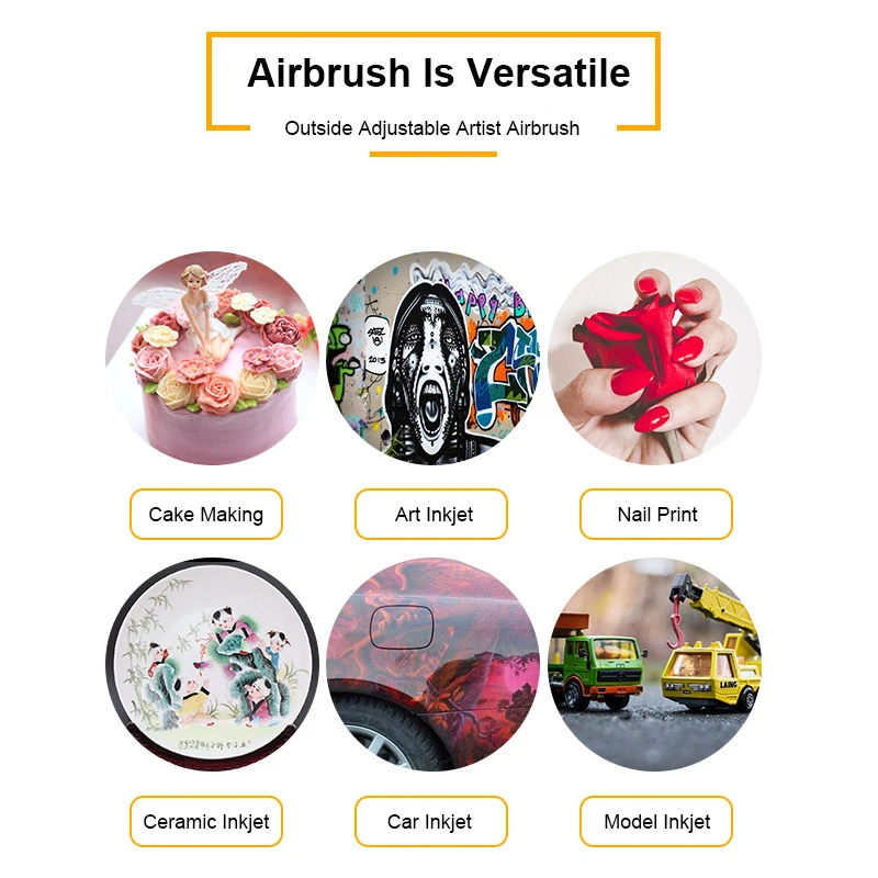 

0.2mm 0.3mm 0.5mm Airbrush Pen Air Brush Spray Gun Sprayer Pen for Nail Art / body Tattoos Spray / Cake / Toy Models Car Repair