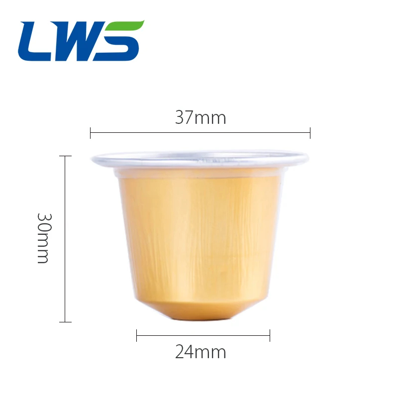 50 комплектов многоразовых кофейных капсул одноразовые капсулы Nespresso для Nescafe