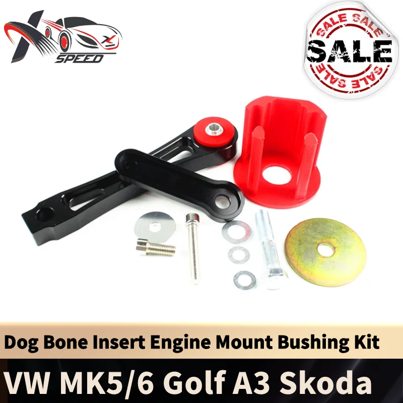 Dog Bone Insert Engine Mount For VW MK5 MK6 Golf 5 Golf6 Jetta Skoda Audi Polyurethane (PU)