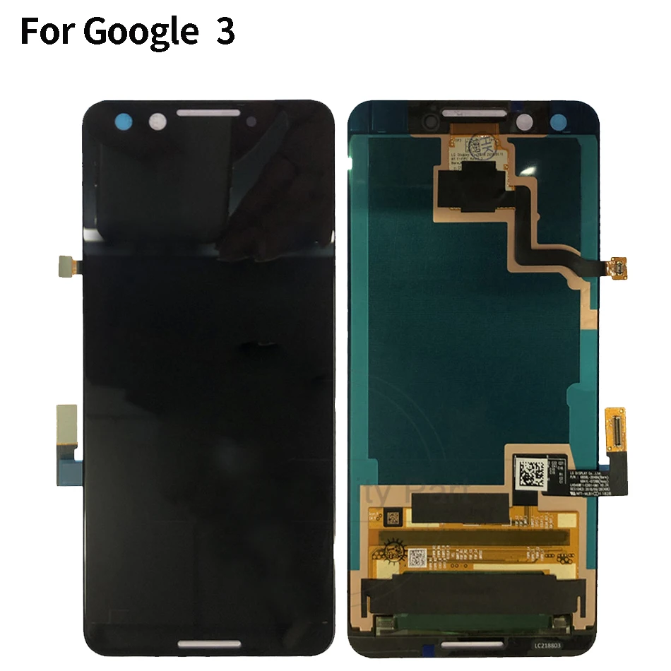 ЖК-дисплей для Google Pixel2 2XL кодирующий преобразователь сенсорного экрана в сборе
