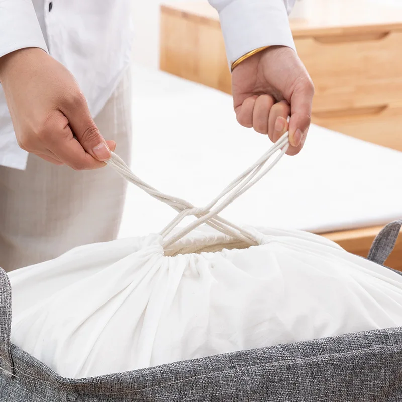 Современная корзина для хранения белья вместительный мешок одежды контейнер