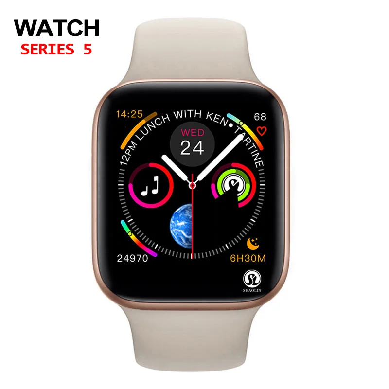 Ремешок силиконовый для смарт часов спортивный браслет Apple Watch 5 4 3 2 1 42 мм