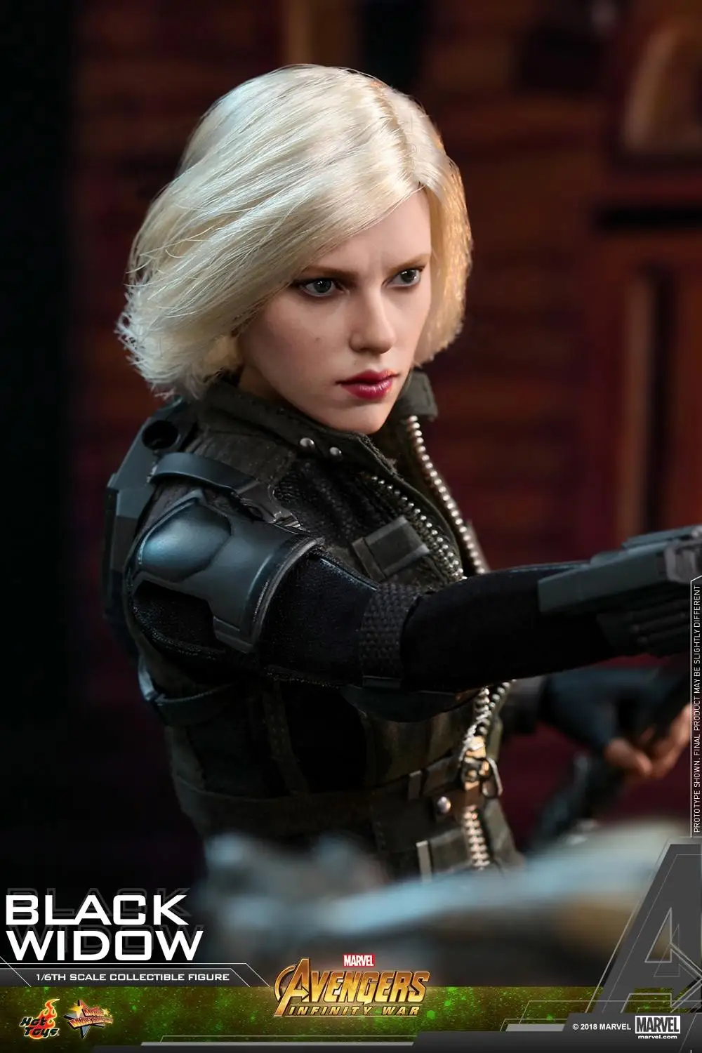 Горячие игрушки MMS460 Мстители 3: Бесконечная война черная Widow 6,0 Scarlett Johansson 1/6 фигурка