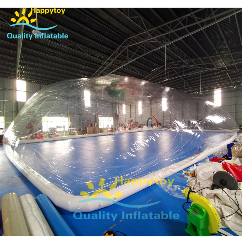 Inflatable swimming pool tents cover bubble tent automatic indoor outdoor | Игрушки и хобби