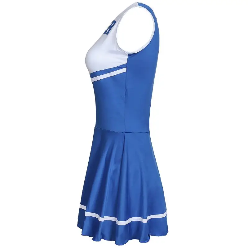

2020 Sexy Girls School Cheerleader Fancy Dress Stage Performance Outfit Sports Uniform High School Musical Party Costume Suit