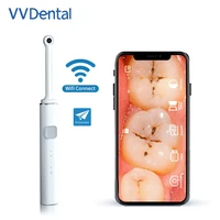 vv dental wireless wifi oral intraoral camera hd video dental endoscope 8 led lights for ios android teeth inspection endoscope