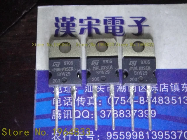 

BYW29-200 8A/200V TO-220