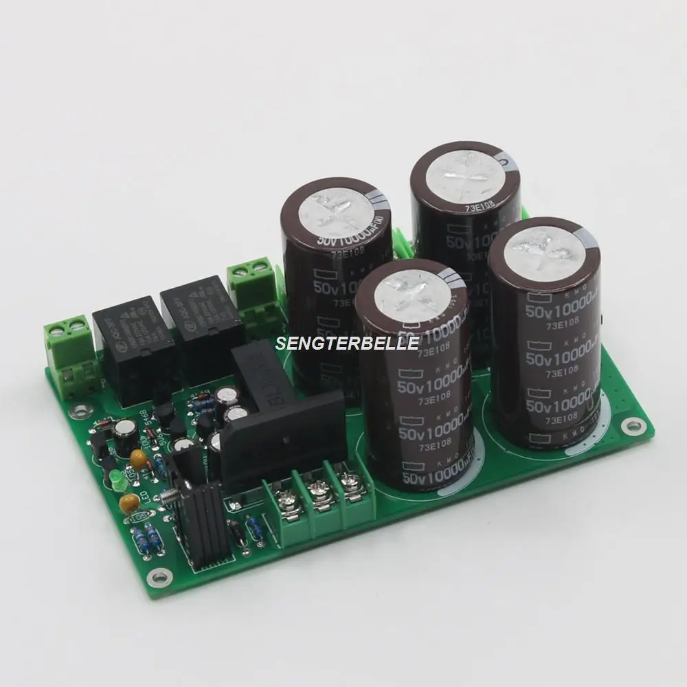 

HiFi 10000uf 50V Amp Rectification Filter Power Supply Board With Delay / Speaker Pretect