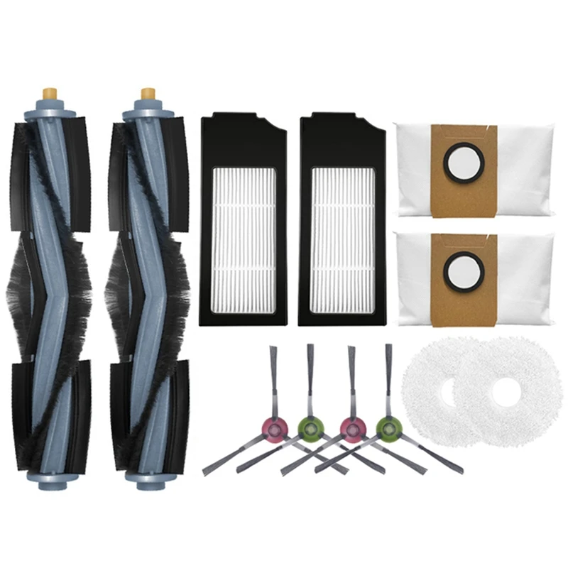 

Фильтр, основная боковая щетка, Швабра, тканевый мешок для пыли, запасные части для Ecovacs Deebot X1 Turbo Omni аксессуары для робота-пылесоса