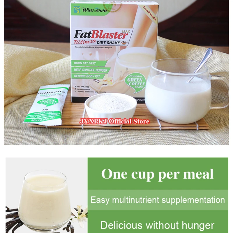 

Original Diet Shake Meal fat blaster slimming Fat Blaster Diet Shake Instant Weight Loss Slimming Green Coffee Chocolate Flavor