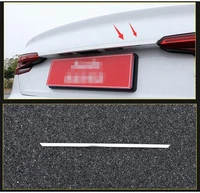 stainless steel rear tail tailgate trunk lid molding decoration streamer cover trim fit for audi a4 b9 sedan 2016 2017 2018