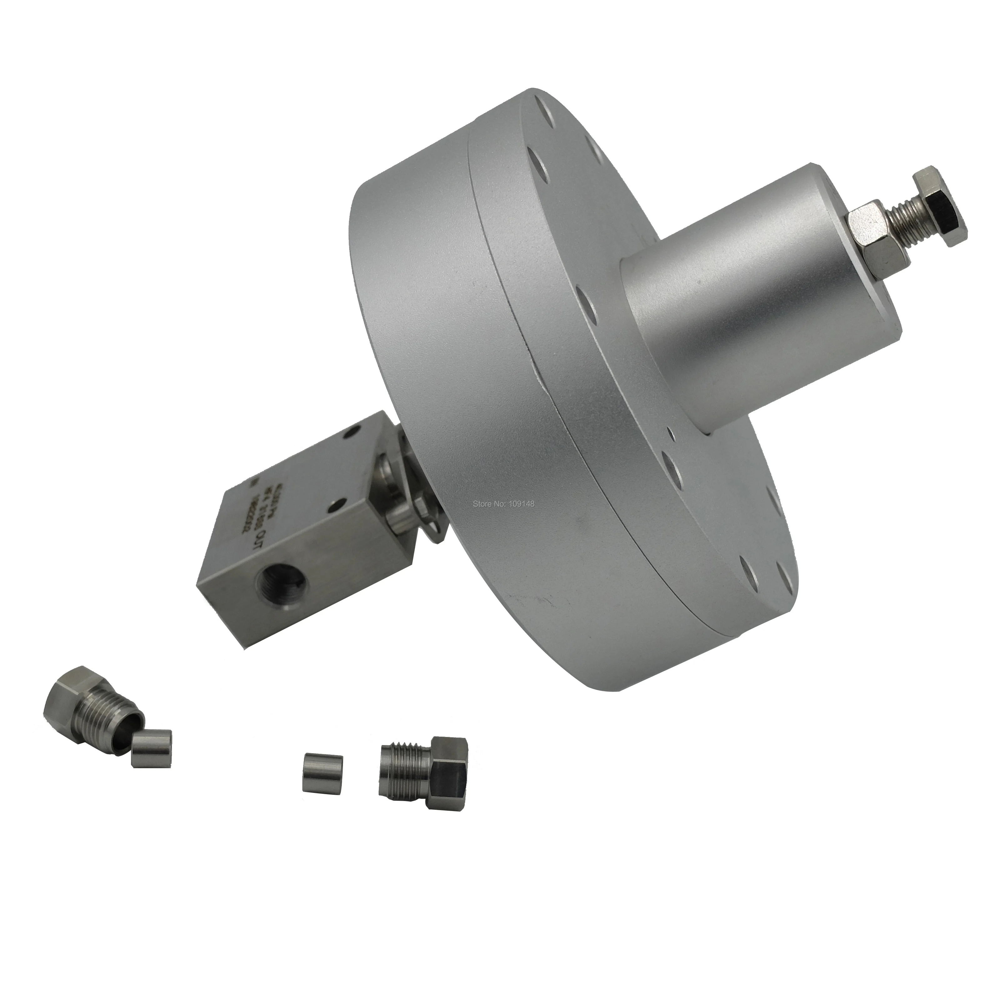 Бесплатная доставка модель: SI30141-NC 9/16 дюймовая резьба на игольный клапан с пневматическим приводом повышенного давления до 30 000 psi.