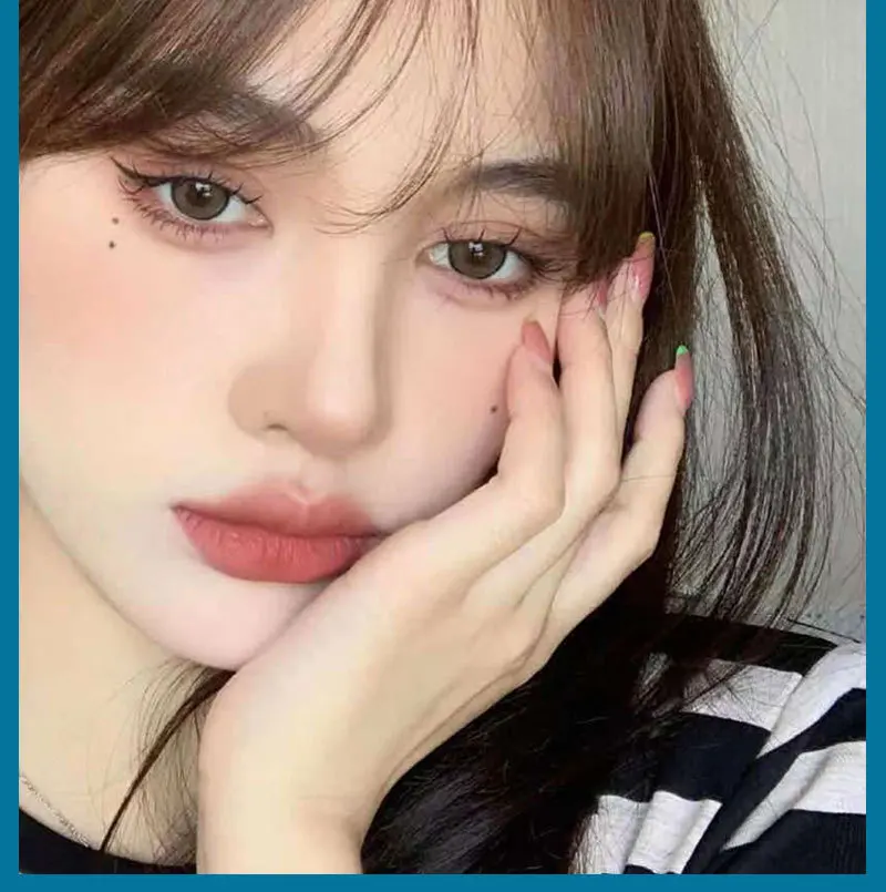 Жидкая помада с милым медведем глянцевая матовая бархатная губная не