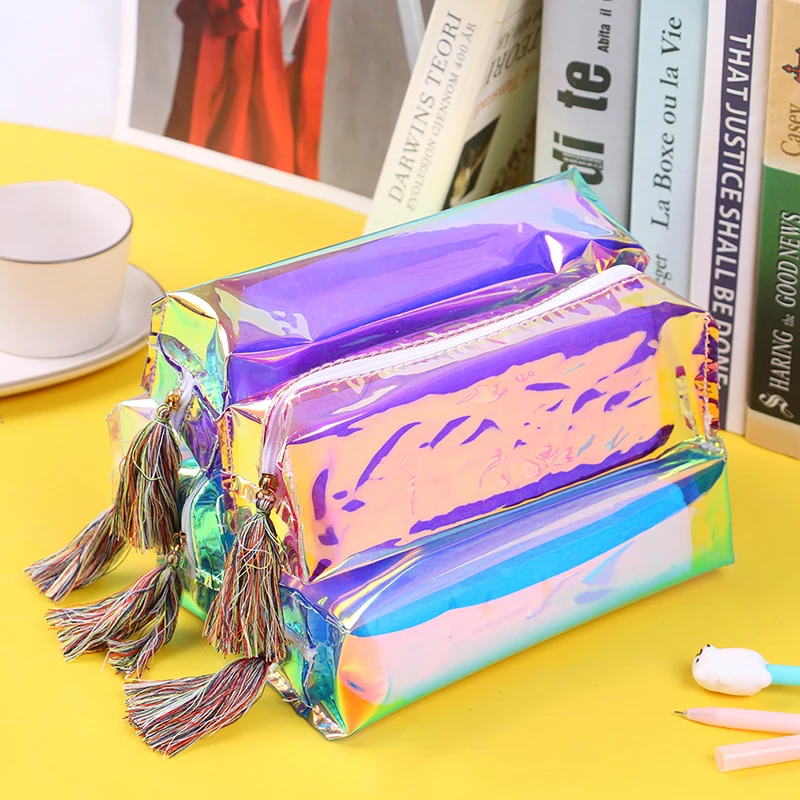 С милыми кисточками ящик для хранения косметических сумка высокого Ёмкость Kawaii