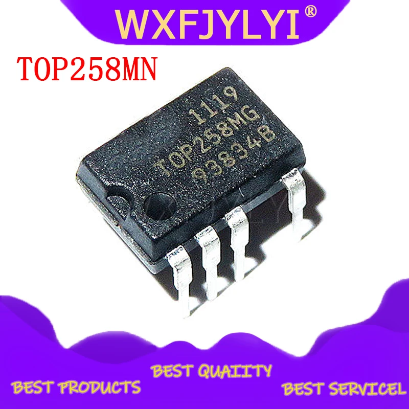 

3 шт./лот TOP258MN = TOP258MG DIP-9