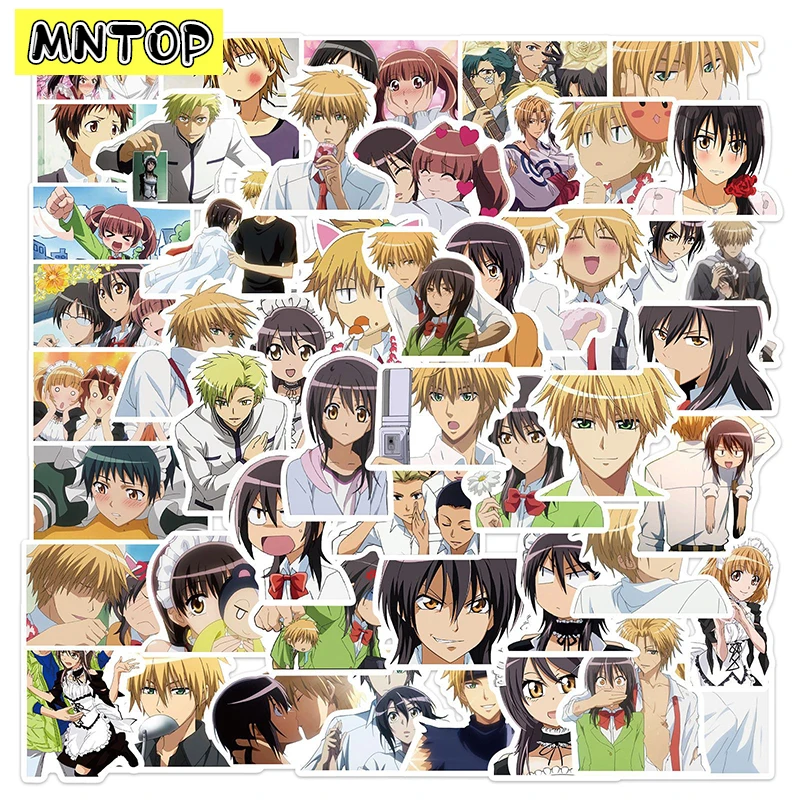 10/30/50Pcs/set Kaichou Wa Maid-sama Cartoon Anime Graffiti Sticker For Case Luggage Kids Helmet Trolley Laptop Skateboard