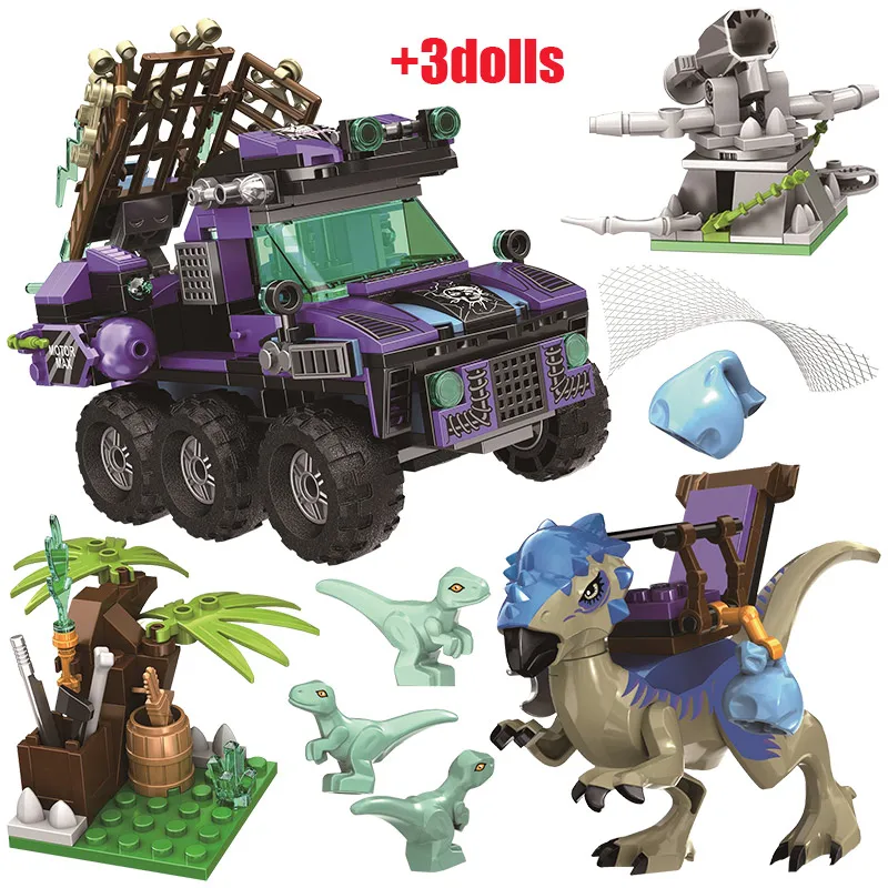 

Ideas Creator Jurassic Dinosaur Animal Park World 2 Building Blocks Kit Bricks Toys for Children Kids Holiday Gift