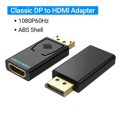 Адаптер Vention DisplayPort-HDMI 4K