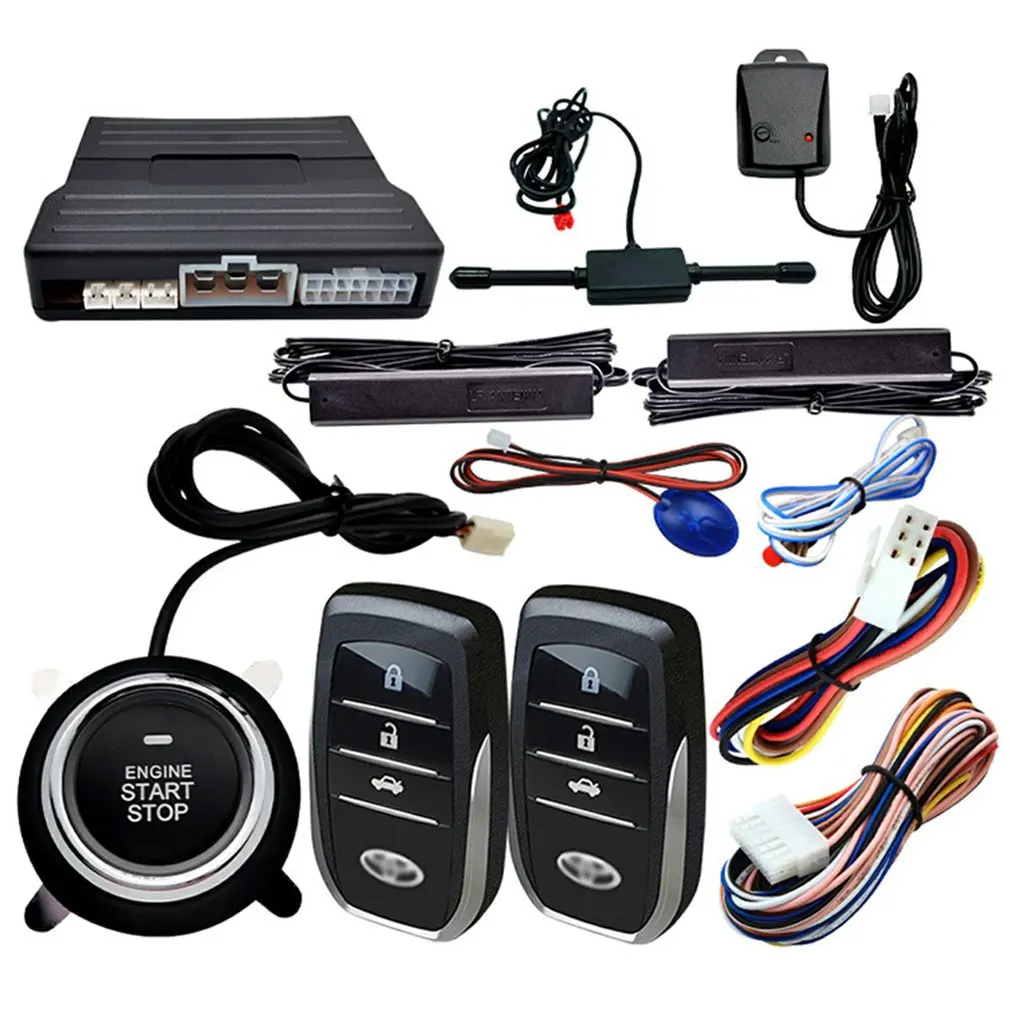 

Система сигнализации, автоматический запуск, остановка, бесключевая Система доступа, запуск двигателя, сигнализация, кнопка запуска с одно...