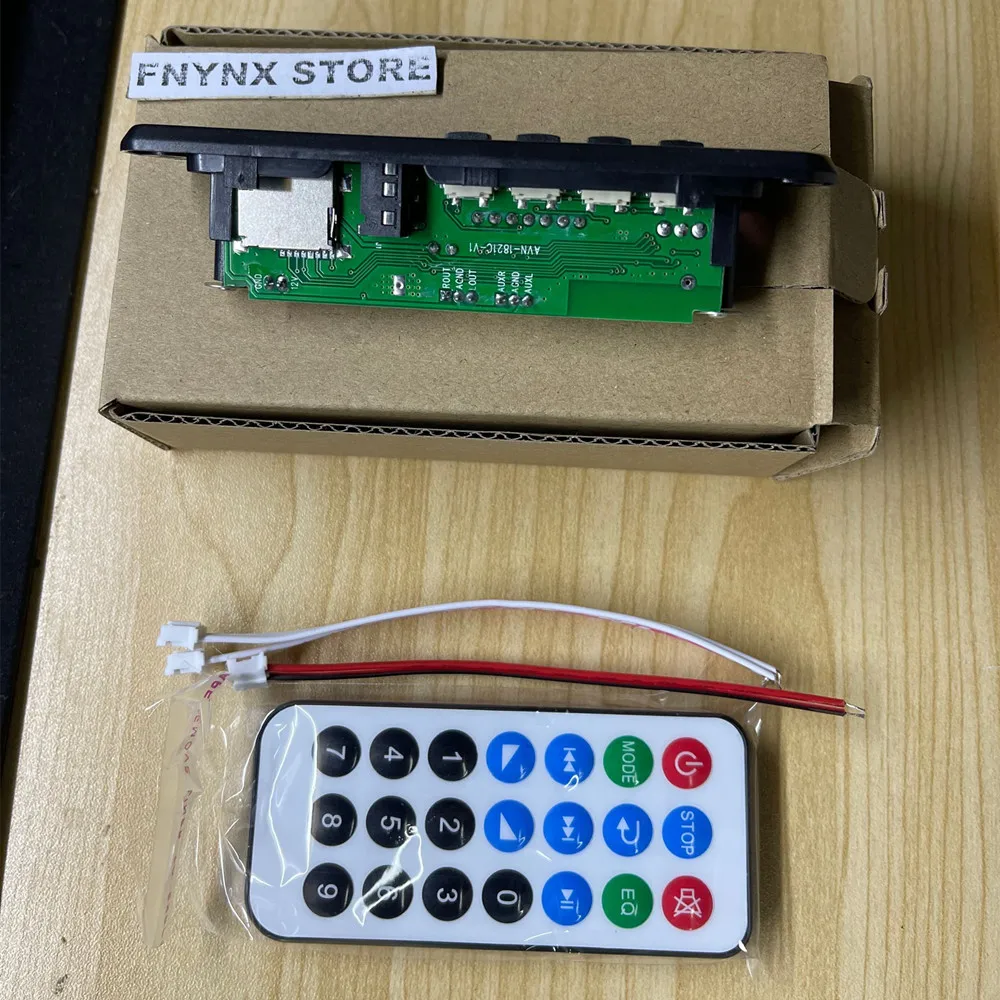 Автомобильный mp3-декодер 5 шт. 12 В Bluetooth 0 FM-радио аудио декодер аксессуары TF-карта