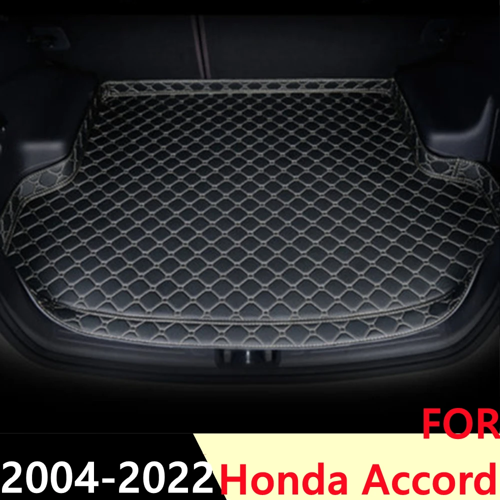 

SJ High Side Custom Fit All Weather Car Trunk Mat AUTO Parts Rear Cargo Liner Cover Carpet Pad For Honda Accord 2004 2005-2022