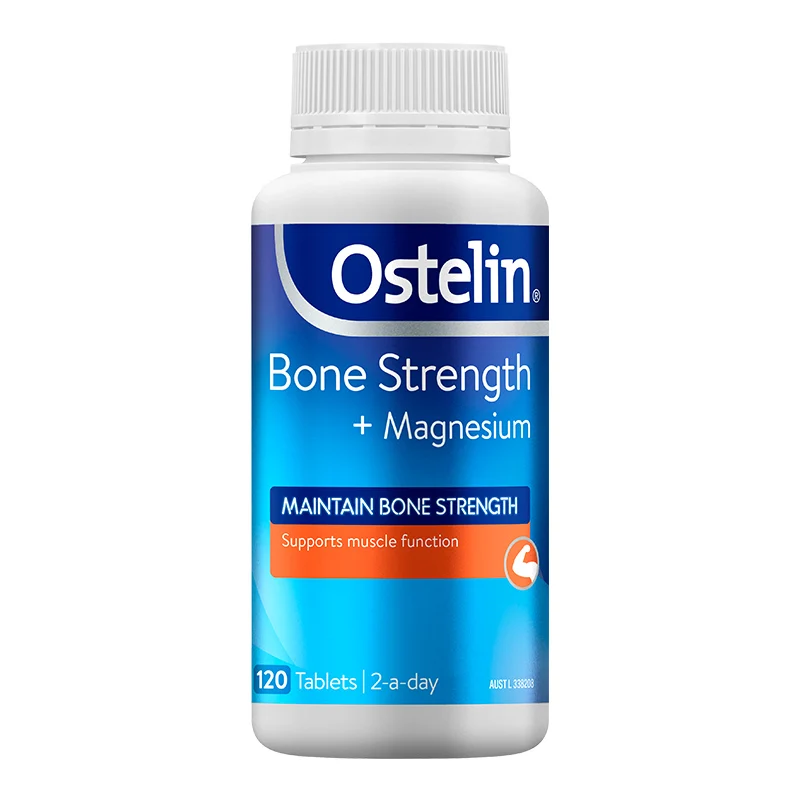 Bone strength. Ostelin Calcium Vitamin d3.