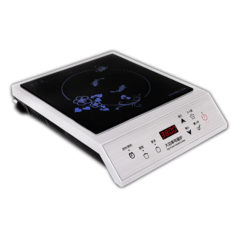 Промышленная индукционная плита высокой мощности 3800 Вт водонепроницаемая