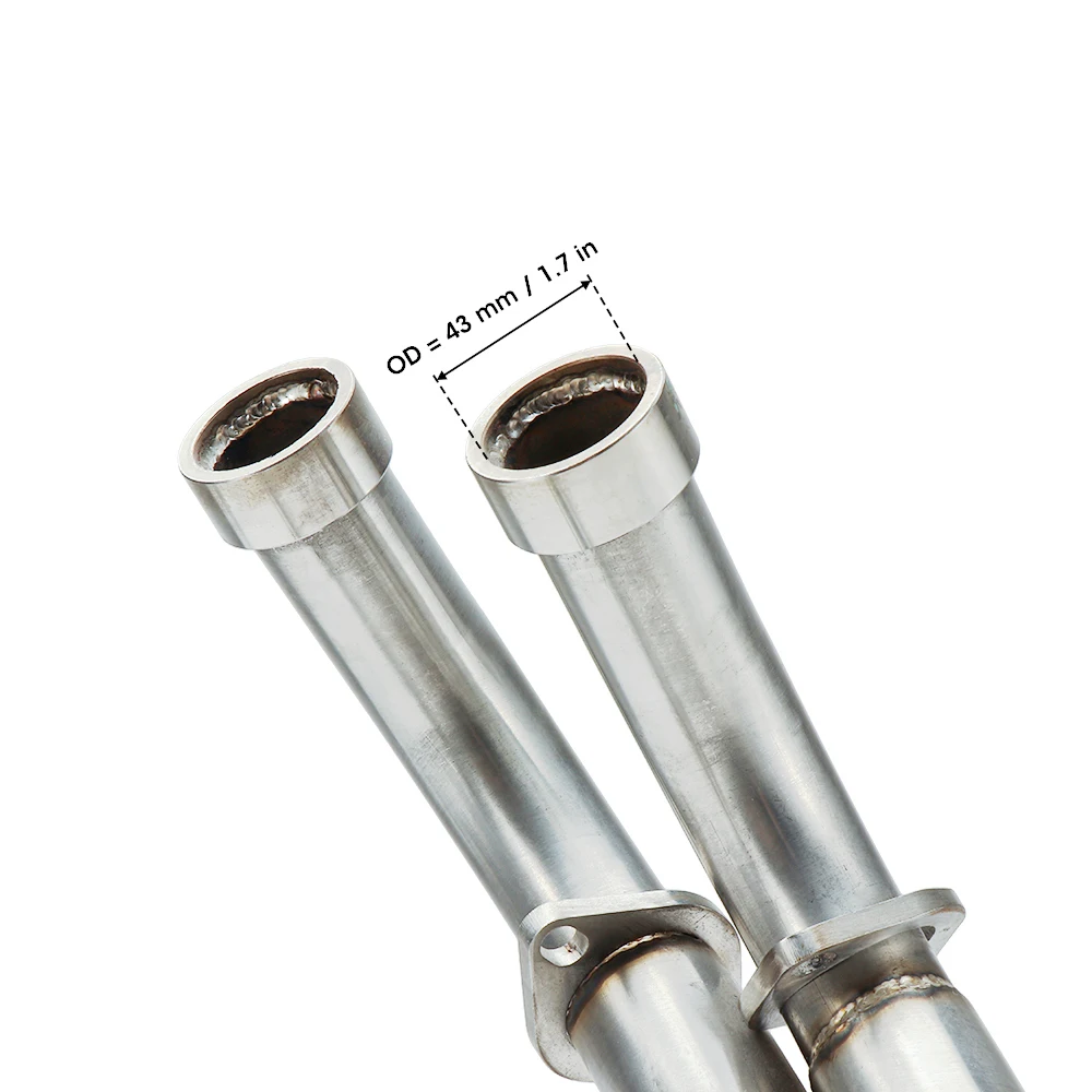 Полная выхлопная система мотоцикла боковой трубы конец для YAMAHA FZ07 MT07 2014 2015 2016 2017