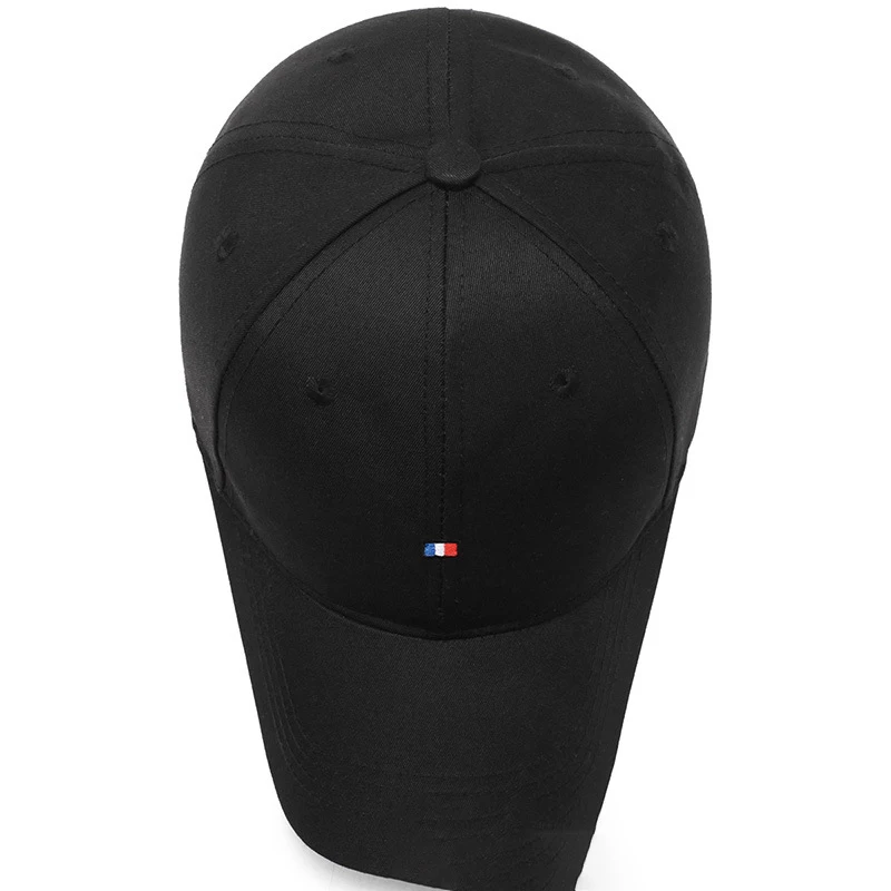 Бейсболка HKML винтажная для мужчин и женщин Кепка с французским флагом папы в