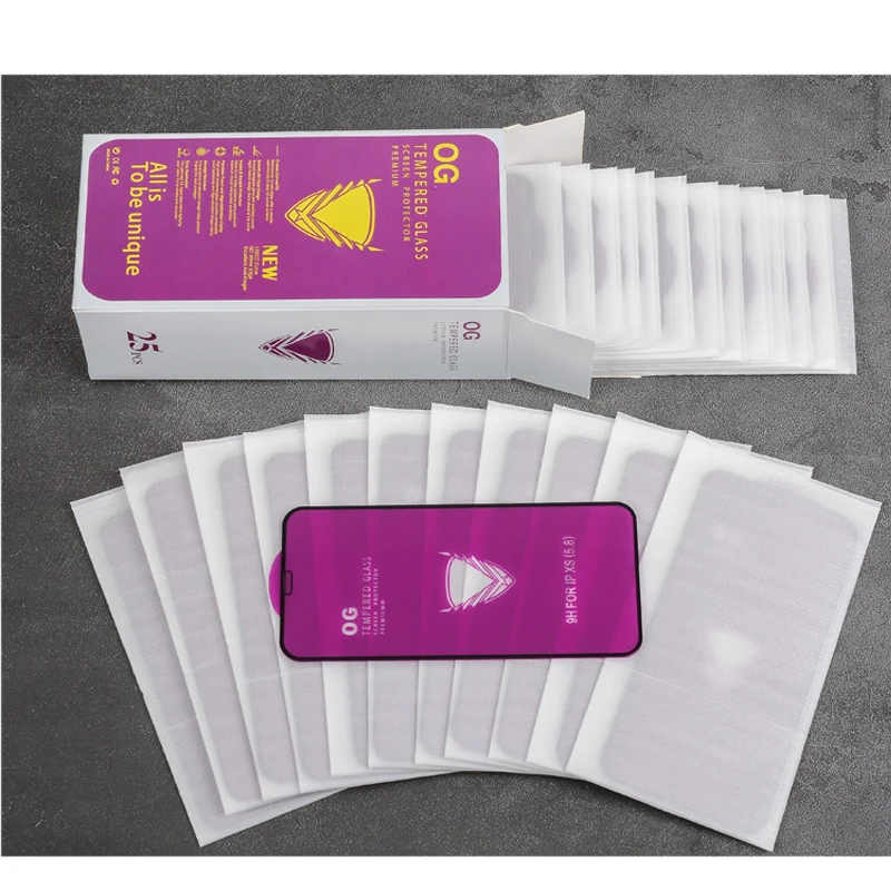 100 шт Золотой защитный чехол с ОГ большие изогнутые полный клей для iphone 12 Pro Max/12/11