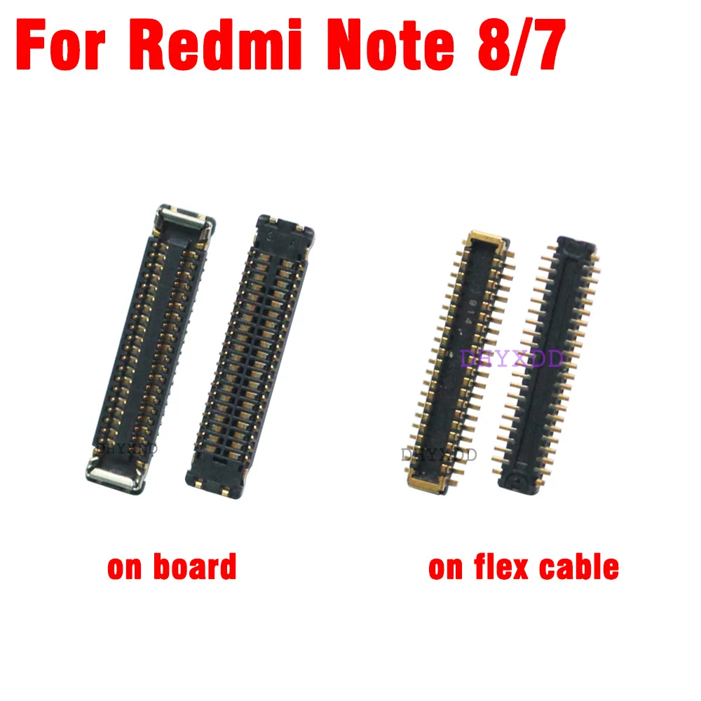 2 шт. Новый ЖК-дисплей FPC коннектор порт штекер для Xiaomi Redmi Note 8T 8 / Note8T Note8 на